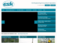 Tablet Screenshot of eskplant.ie